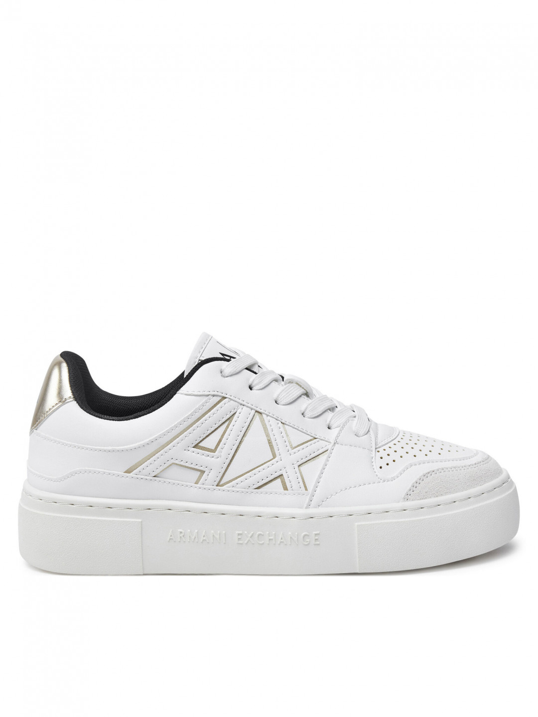 Armani Exchange Sneakersy XDX147 XV830 T782 Bílá